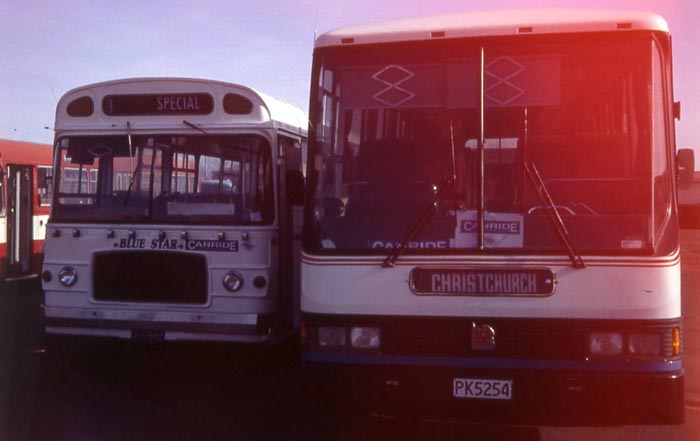 Blue Star Taxis Bristol RELL6L Hawke & ex NZRRS Bedford YMT NZMB PK5254